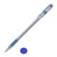 1-BOLIGRAF TRANSP.SUPER B BK77 BLAU