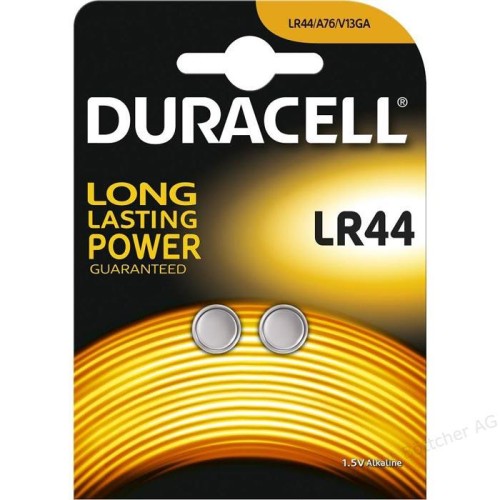 2-PILES DURACELL AP.ELECTRONICS LR44 (10)