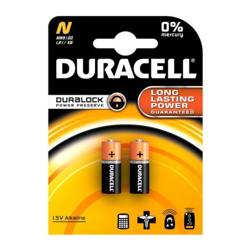 2-PILES DURACELL MANDO MN9100 / LR1