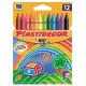 12-PLASTIDECOR COLORS ASSORTITS CONTE (12)