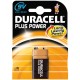 1-PILA DURACELL PLUS 9V 6LR61 (10)