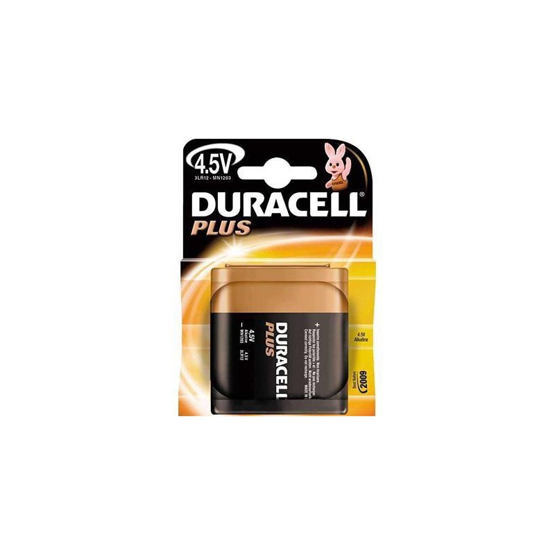 1-PILA DURACELL PLUS 4,5V 3LR12 PETACA (10)