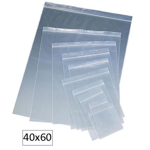 100-BOSSA PLASTIC TRANSP.ZIP 4X6 (10)