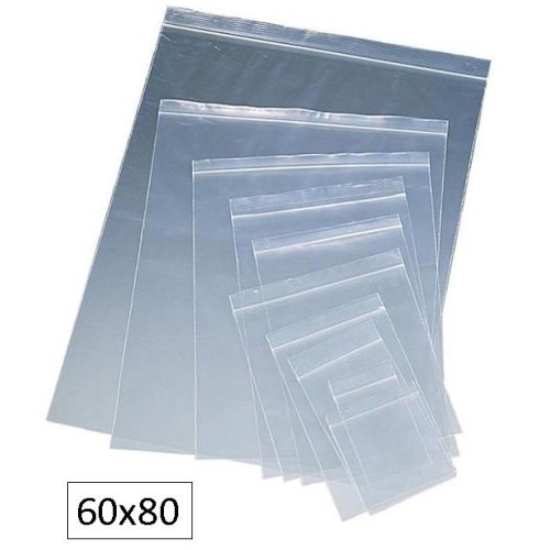 100-BOSSA PLASTIC TRANSP.ZIP 6X8 (10)