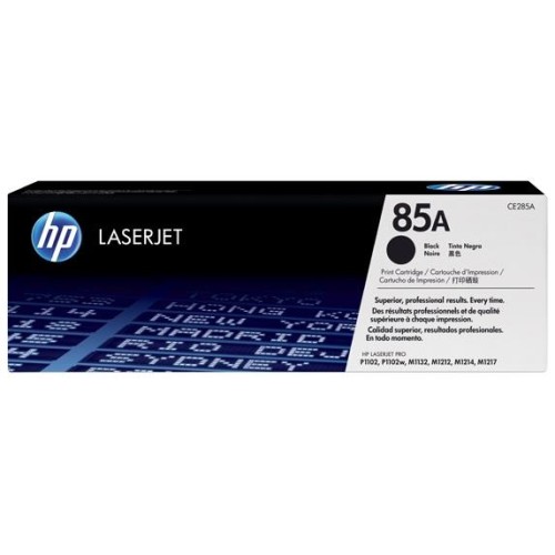 1-TONER ORIGINAL HP CE285A NEGRE N