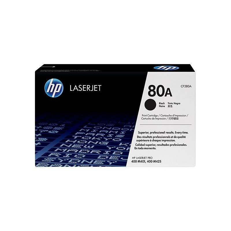 1-TONER ORIGINAL HP CF280A NEGRE N