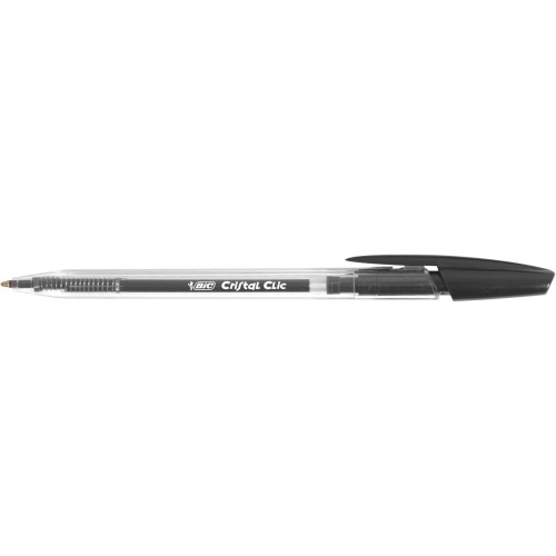 1-BOLIGRAF BIC CRISTALL CLIC NEGRE (20)