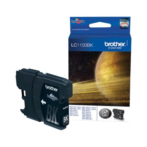 1-INK-JET ORIGINAL BROTHER LC1100 NEGRE