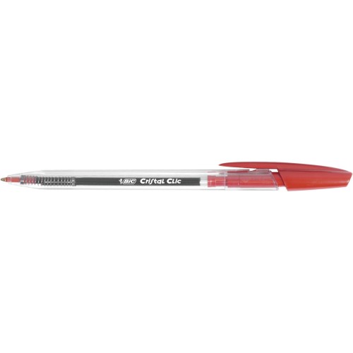 1-BOLIGRAF BIC CRISTALL CLIC VERMELL (20)