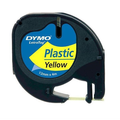 1-CINTA LETRATAG PLASTIC NEGRE/GROC (10)