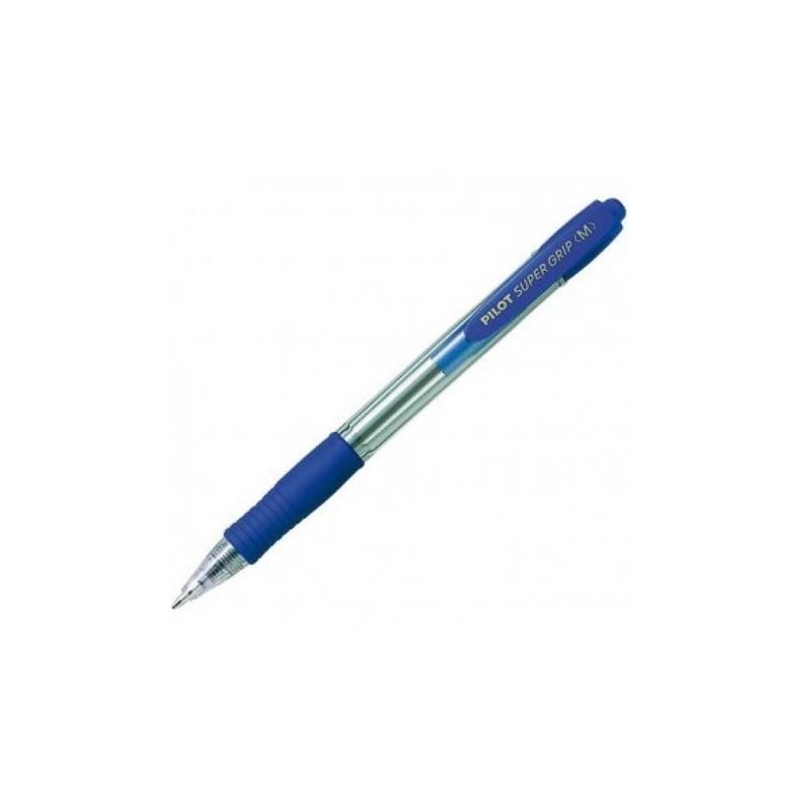 1-BOLIGRAF PILOT SUPER GRIP BLAU (12)