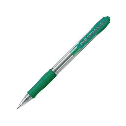 1-BOLIGRAF PILOT SUPER GRIP VERD (12)