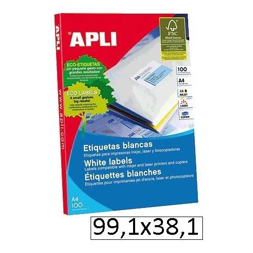 1400-ETIQUETES INKJET 99.1X38.1