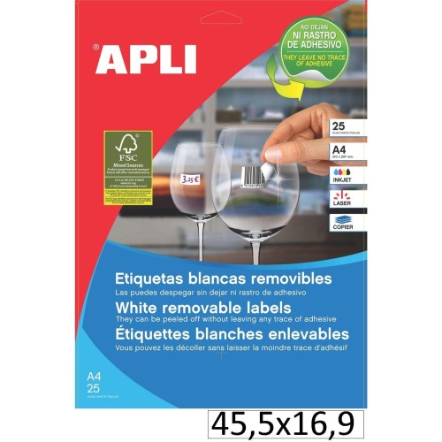 6800-ETIQUETES INKJET REMOVIB.45.5X16.9