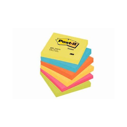 6-BLOC NOTES POST-IT 76X76 ENERGIA 654-TFEN