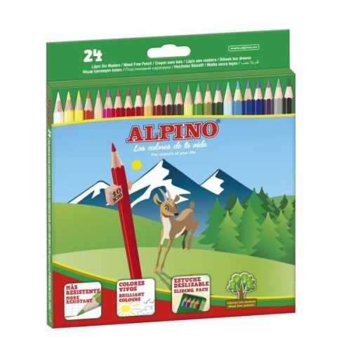 24-LLAPIS COLOR ALPINO LLARG