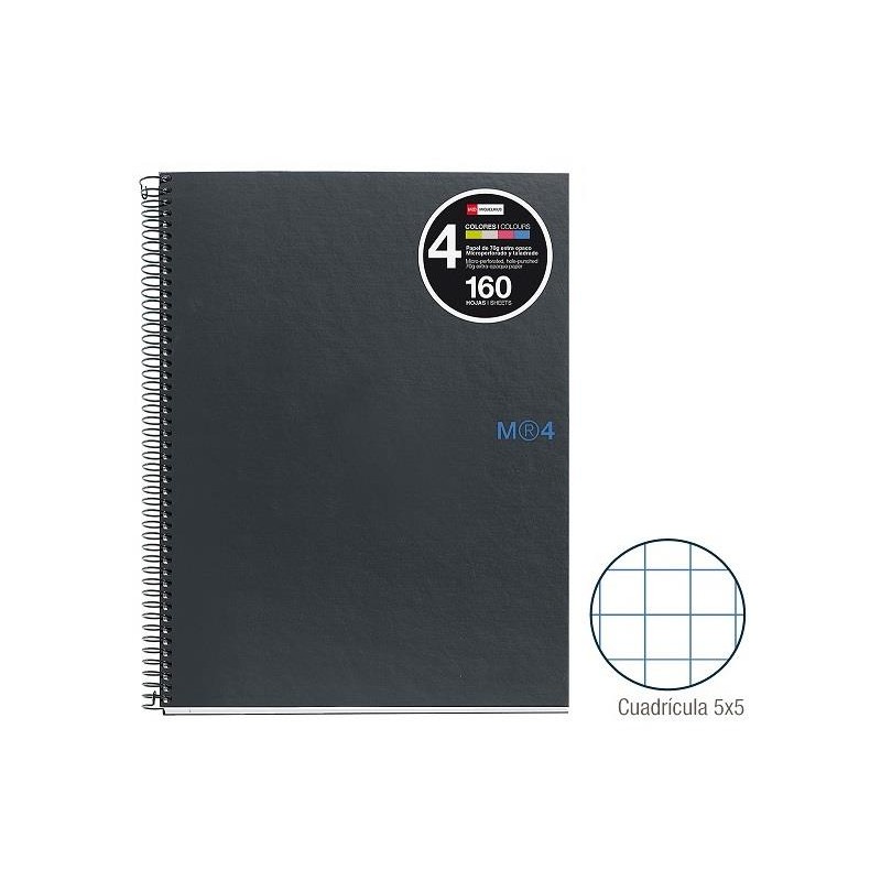 1-QUADERN NOTE BOOK4 A4 160F.CP5 T.CARTR