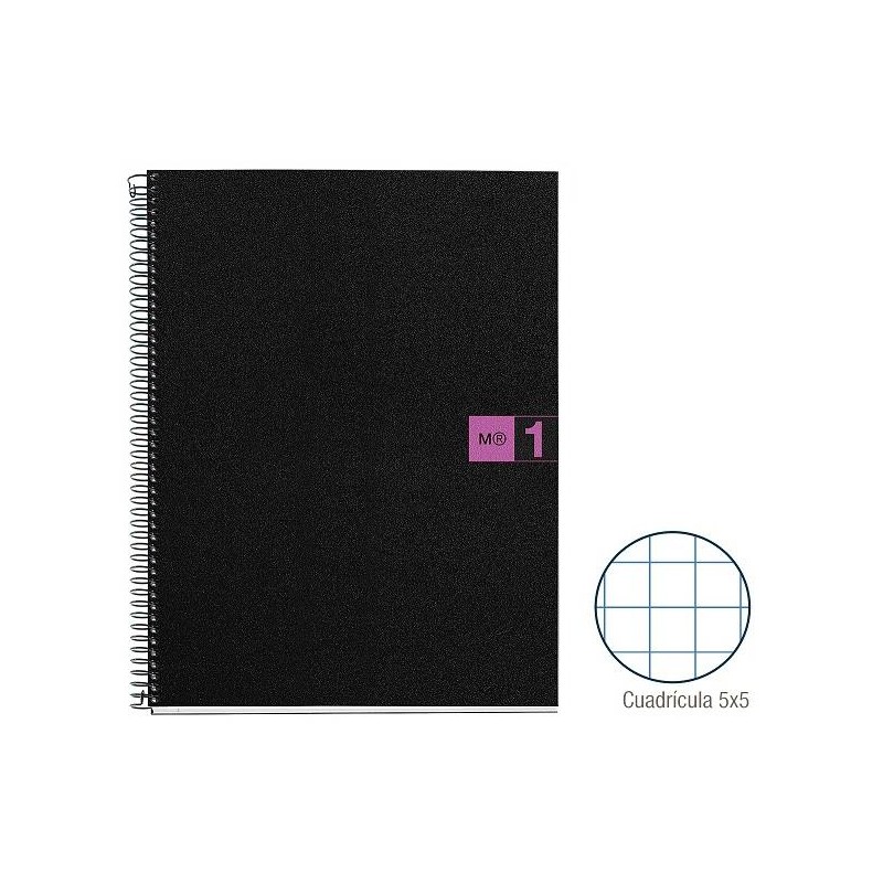 1-QUADERN NOTE BOOK1 A5 80F.PP CP5 FUCSIA(3)