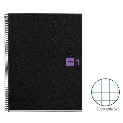 1-QUADERN NOTE BOOK1 A5 80F.PP CP5 VIOLETA(3)