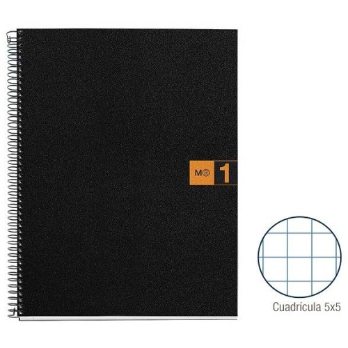 1-QUADERN NOTE BOOK1 A5 80F.PP CP5 TARONJA(3)