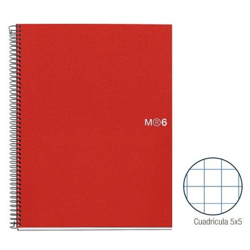 1-QUADERN NOTE BOOK6 A5 150F.CP5 VERMELL(5)