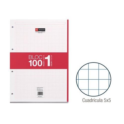 100-FULLS RECANVI A4 4T N-BOOK CP5 VERMELL