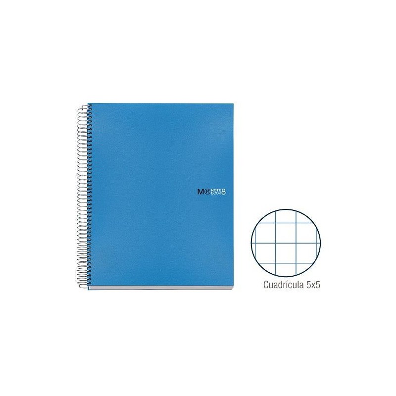 1-QUADERN NOTE BOOK8 A4 200F. CP5 BLAU (5)