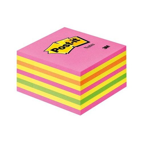 1-BLOC NOTES POST-IT 76X76 450F. ROSA 2028NP