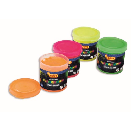 1-ESTOIG 4 POTS TEMPERA FLORESCENT 55 ML