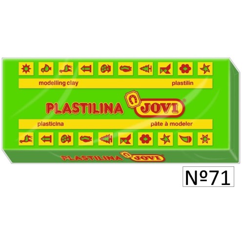 1-BARRA PLASTILINA NUM.71 VERD CLAR (15)