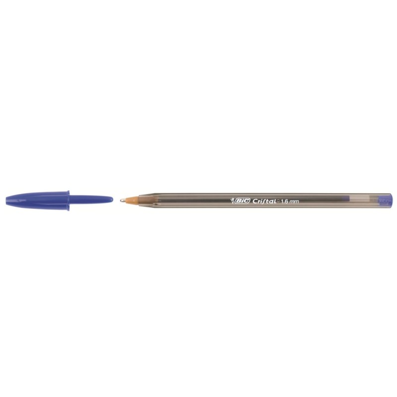 1-BOLIGRAF BIC CRISTAL LARGE BLAU (50)