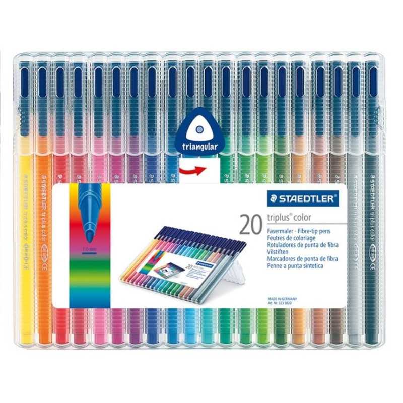 20-RETOLADORS TRIPLUS 1MM 323 COLORS ASSORT