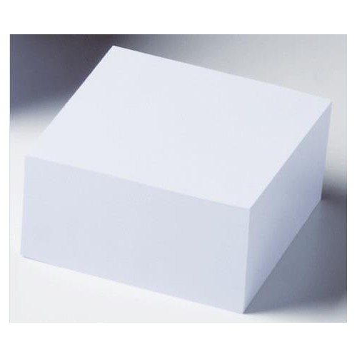 1-TAC NOTES BLOC BLANC 10X10X5 CMS