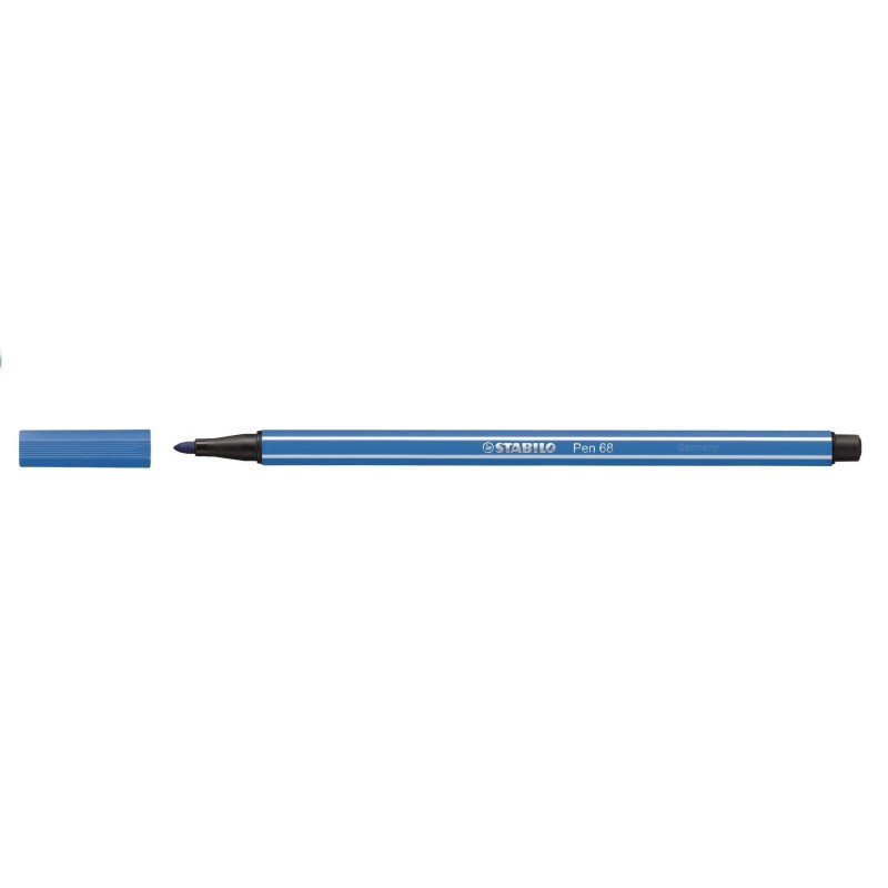 1-RETOLADOR STABILO PEN 68/41 BLAU FOSC (10)