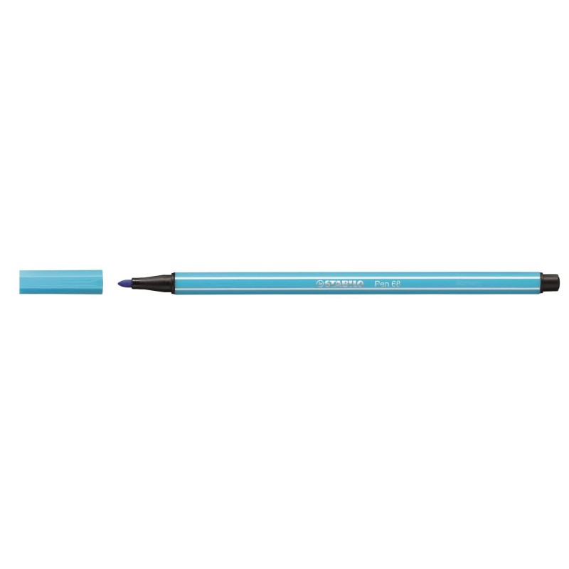 1-RETOLADOR STABILO PEN 68/57 BLAU CELESTE (1