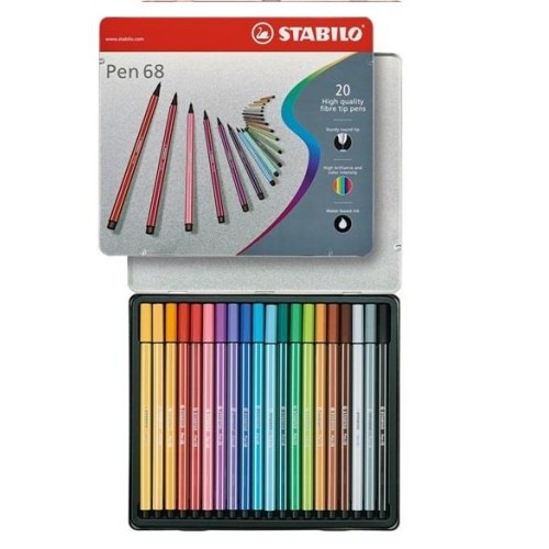 20-RETOLADOR STABILO PEN 68 METAL.LIC (5)