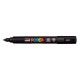 1-RETOLADOR UNI POSCA PC-5M NEGRA (6)