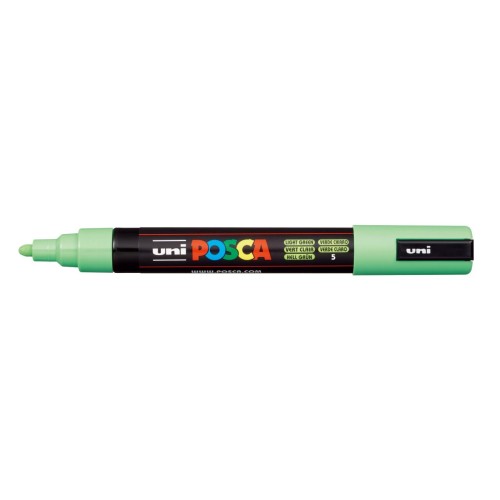 1-RETOLADOR UNI POSCA PC-5M VERD CLAR (6)