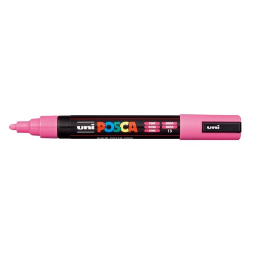 1-RETOLADOR UNI POSCA PC-5M ROSA (6)