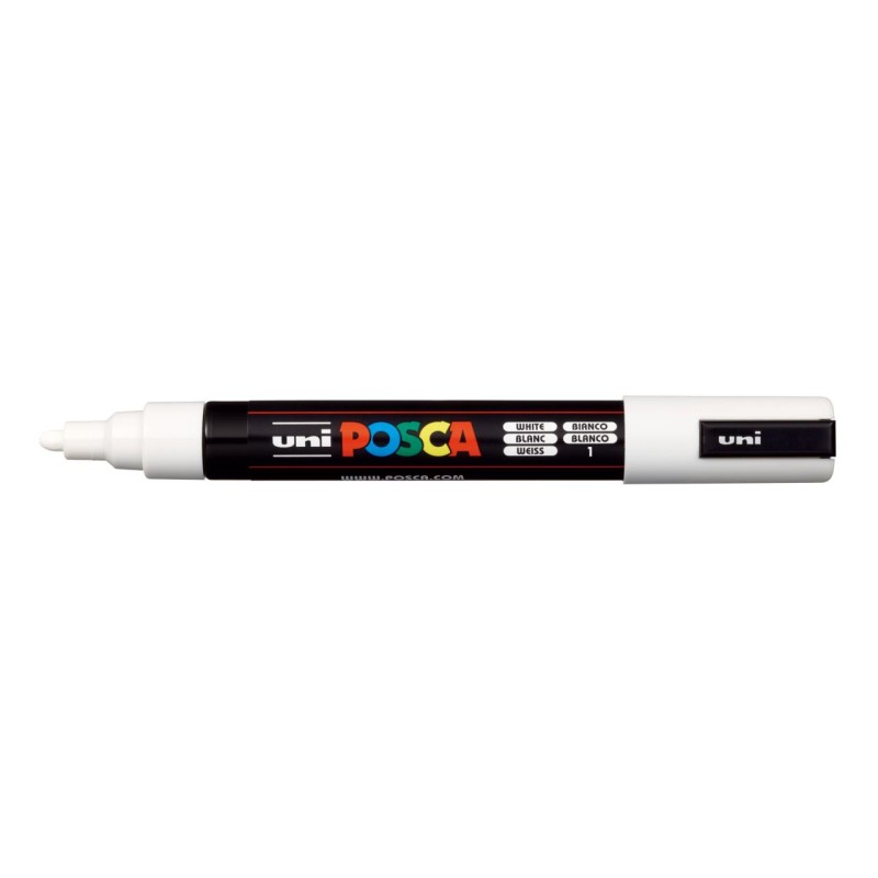 1-RETOLADOR UNI POSCA PC-5M BLANC (6)