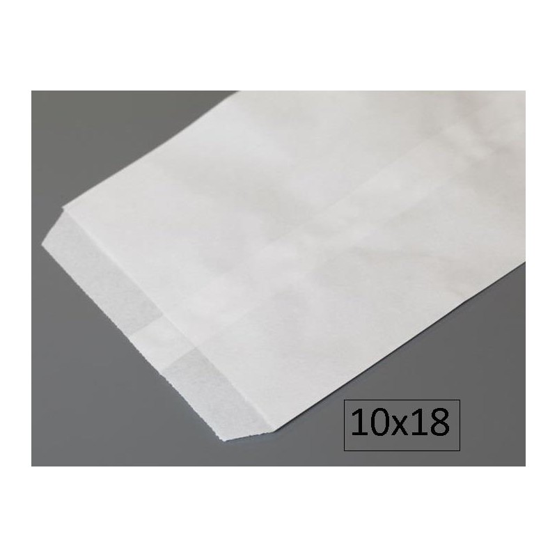 100-BOSSA PLANA BLANCA 10X18 F100 (60)