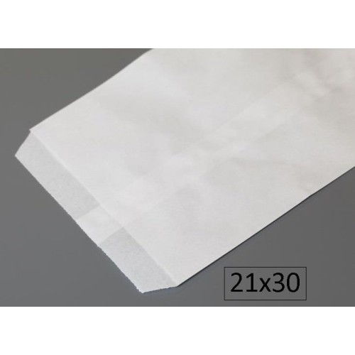 100-BOSSA PLANA BLANCA 21X30 P50 (10)