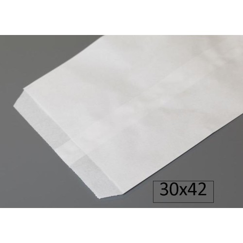 100-BOSSA PLANA BLANCA 30X42 P100 (10)