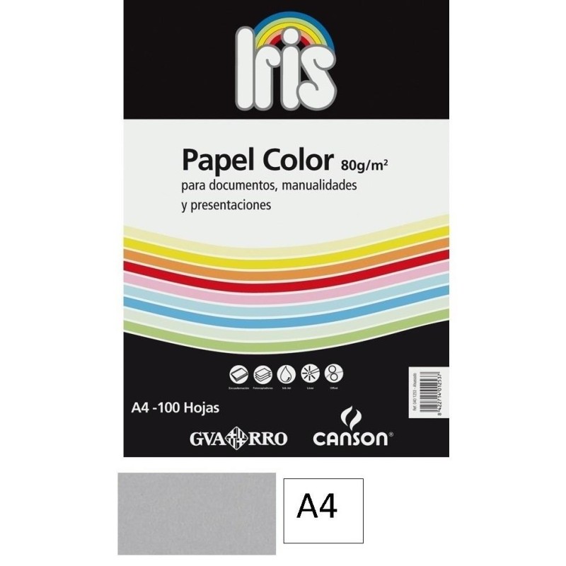 100-PAPER DIN A4 80GRS REPRO GRIS PERLA (5)