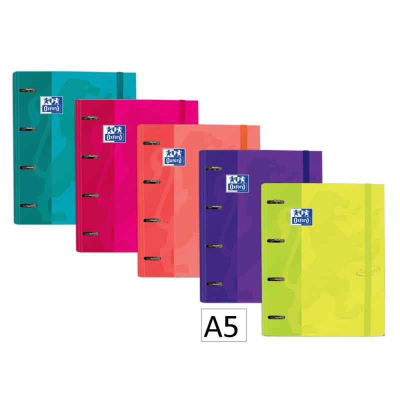 1-CARPETA A5 COLORS+RECANVI OXFORD TOUCH SURT