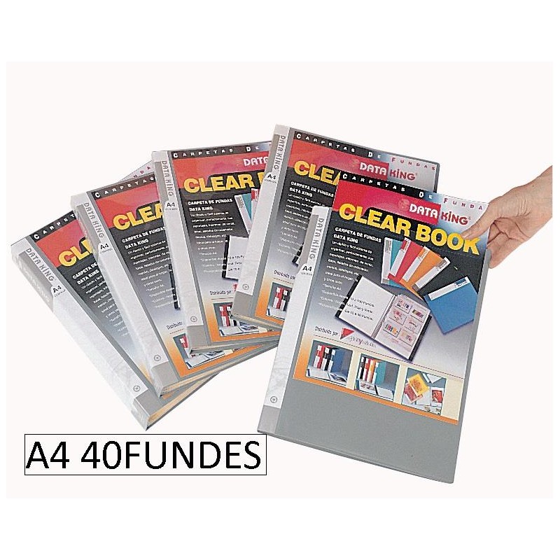 1-CARPETA 40 FUNDES PP A4 PERS.GRIS D.K