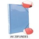 1-CARPETA ESPIRAL 20 FUNDES A4 BLAU (12)