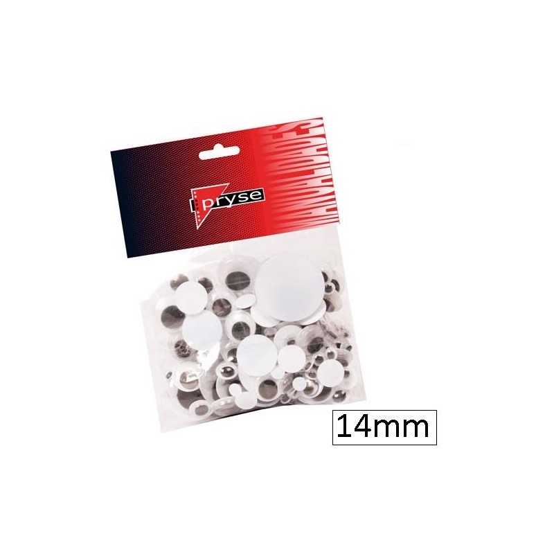 50-ULLS ADHESIUS 14MM BLANC/NEGRE