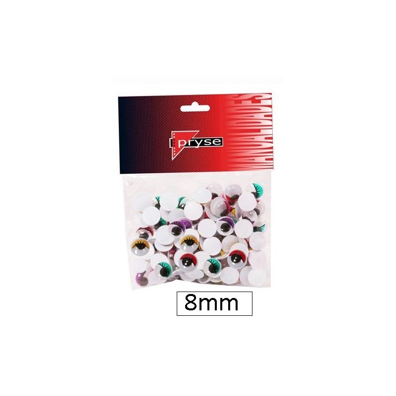 50-ULLS ADHESIUS 8MM A/PESTANYA COLORS