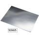 1-CARTOLINA 50X65 METAL.LITZADA PLATA (120)